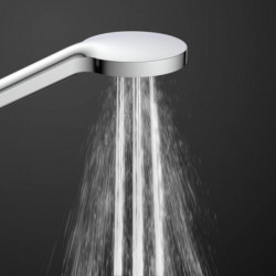 MADURA FRESH Overhead shower set, chrome, with thermostatic faucet