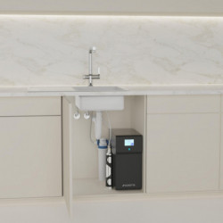 AQUASTAR PREMIUM, sparkling water tap with cooling and filter system, chrome