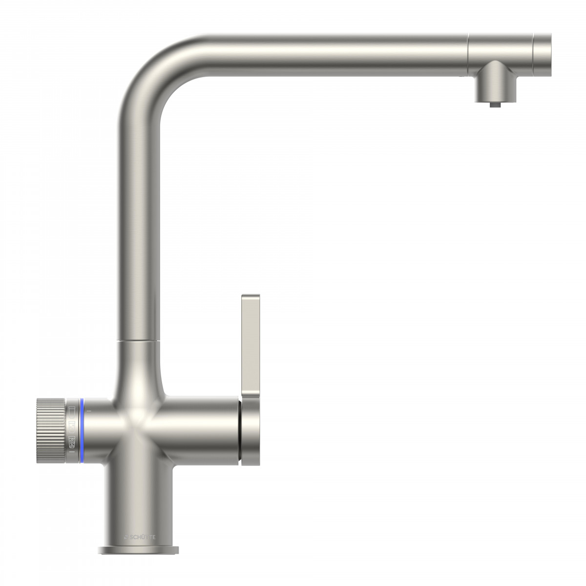 AQUASTAR PREMIUM, sparkling water tap with cooling and filter system, stainless steel look
