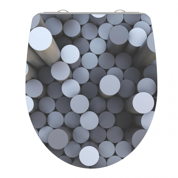 Duroplast HG WC-Bril ROUND DIPS met Valrem en Afklikbaar Duroplast HG WC-Bril ROUND DIPS met Valrem en Afklikbaar