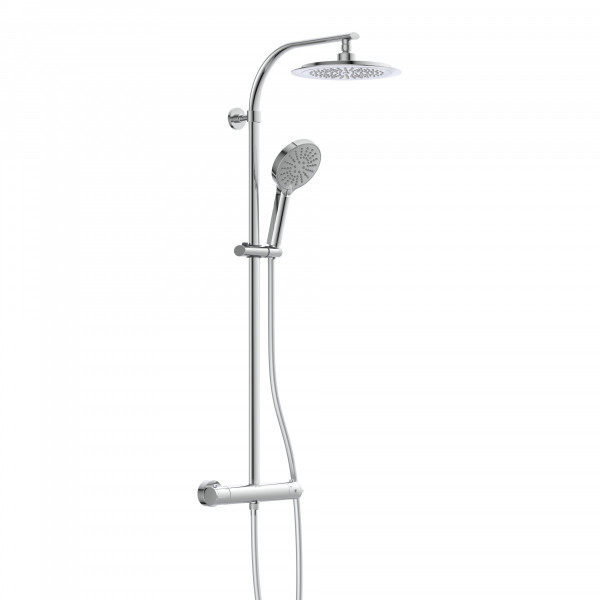 MADURA FRESH Hoofddoucheset met thermostatische thermostaatkraan, chroom MADURA FRESH Hoofddoucheset met thermostatische thermostaatkraan, chroom