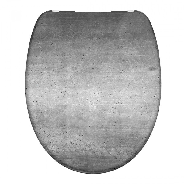 Abattant WC en Duroplast INDUSTRIAL GREY avec Frein de Chute Abattant WC en Duroplast INDUSTRIAL GREY avec Frein de Chute