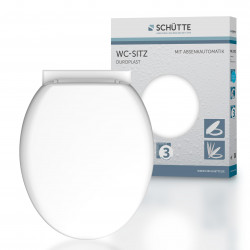 WC-Sitz, Weiß, mit Absenkautomatik