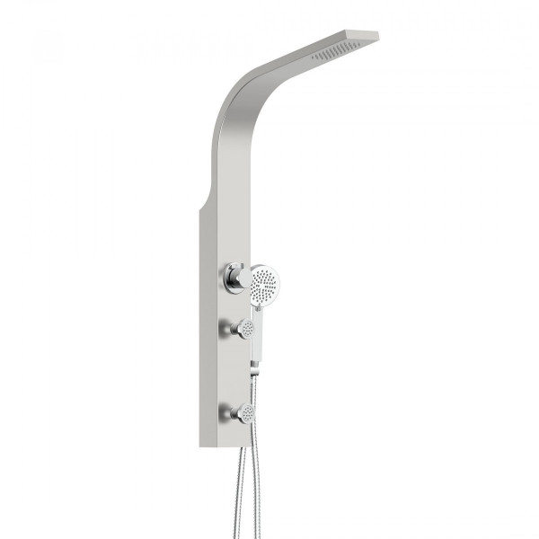 SANSIBAR Shower panel, stainless steel SANSIBAR Shower panel, stainless steel
