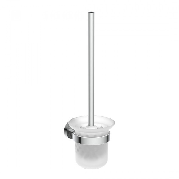 LONDON toilet brush set, chrome LONDON toilet brush set, chrome