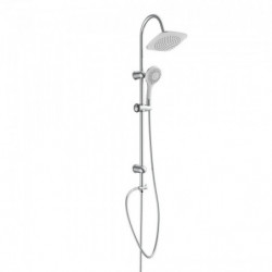 TENERIFFA Overhead shower set, chrome/ white