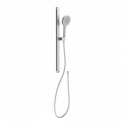 KARIBIK Set de douche à barres, chromé/gris clair