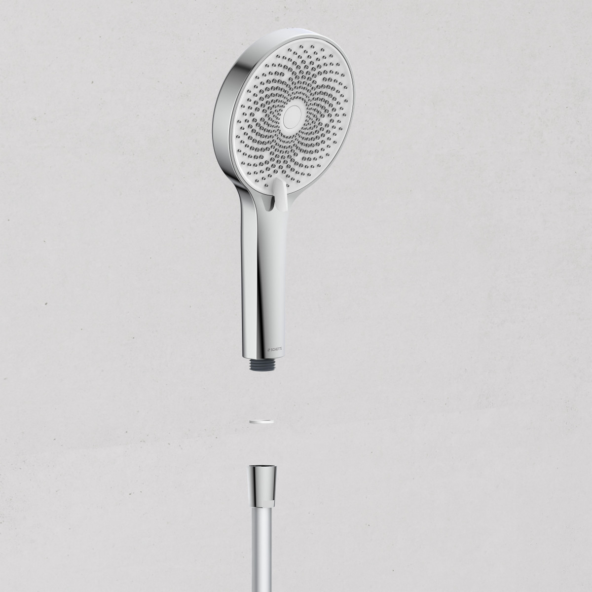 SAMOA RAIN Hand shower, chrome/ white