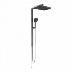 SCHÜTTE LA PALMA Overhead showerset, graphite matt