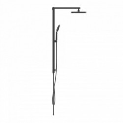 SCHÜTTE LA PALMA Overhead showerset, graphite matt