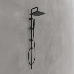 SCHÜTTE TOKYO Set de douche à l'envers, noir mat