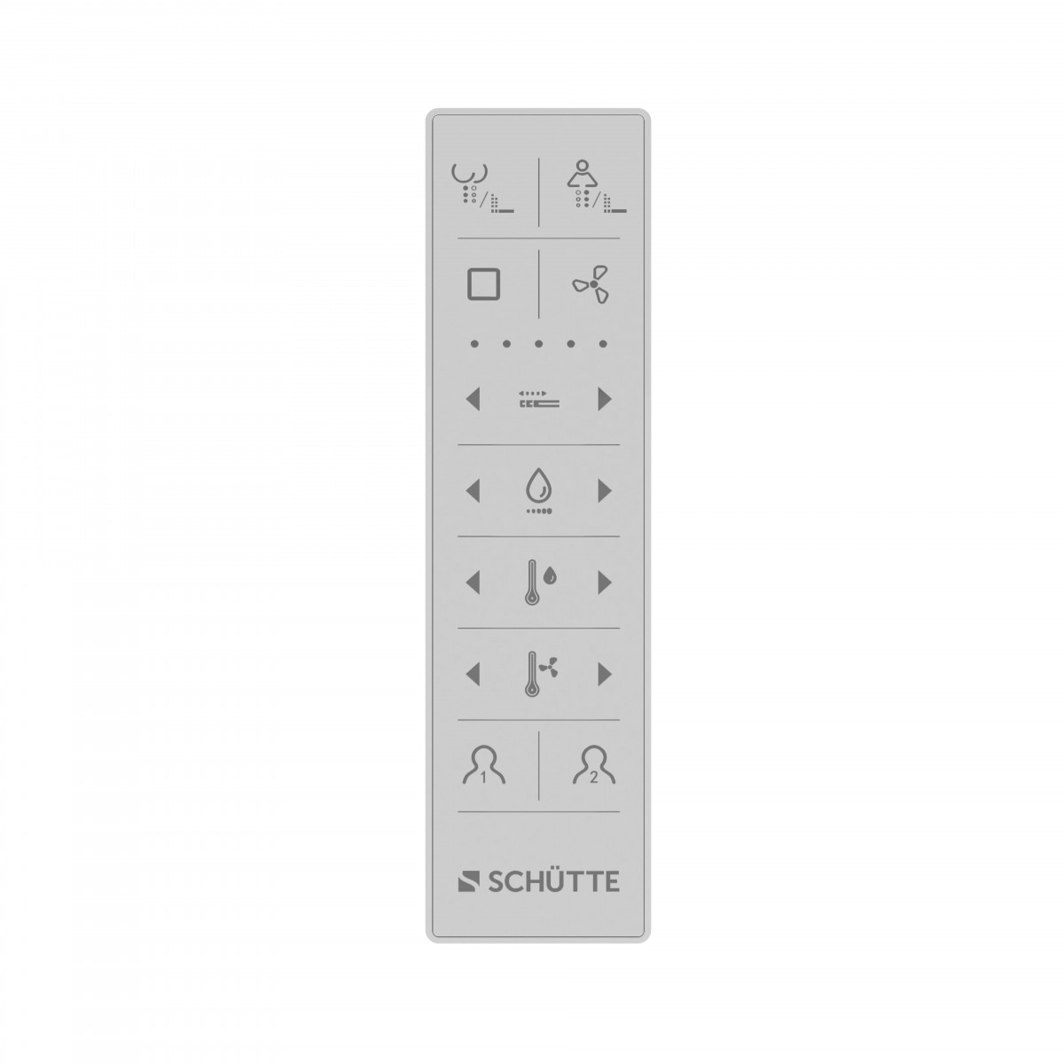 CESARI Premium Afstandsbediening met wandhouder, wit - 122345