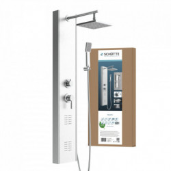 TAHITI Shower panel, stainless steel
