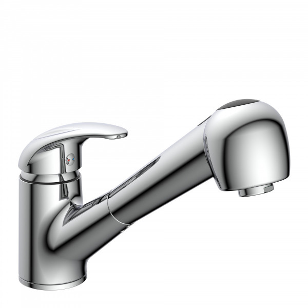 ALBATROS Sink mixer, chrome, with pull-out sprayer ALBATROS Sink mixer, chrome, with pull-out sprayer