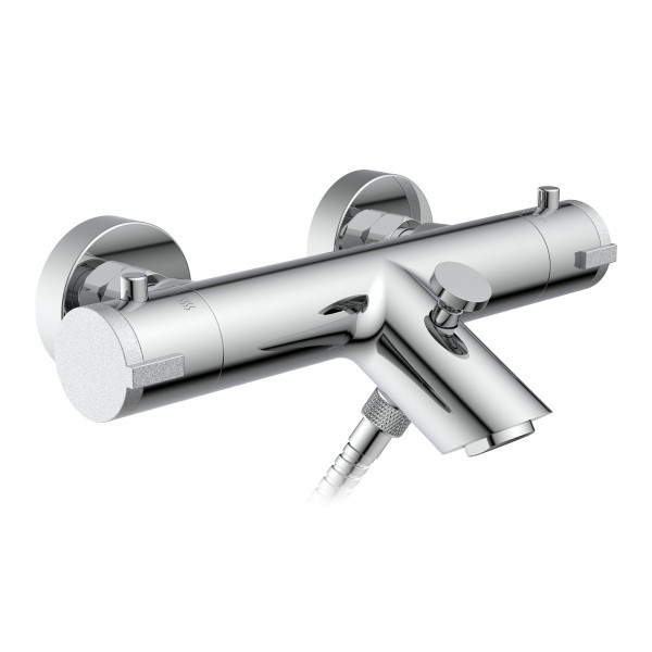 LONDON Thermostat Wannenfüllarmatur, Chrom LONDON Thermostat Wannenfüllarmatur, Chrom
