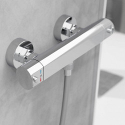 VITA Thermostatic shower mixer, chrome