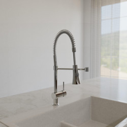 CORNWALL Sink mixer low pressure, chrome, with spiral spring