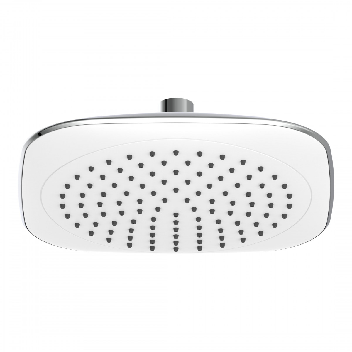 TENERIFFA Überkopf-Brauseset, Chrom/Weiß