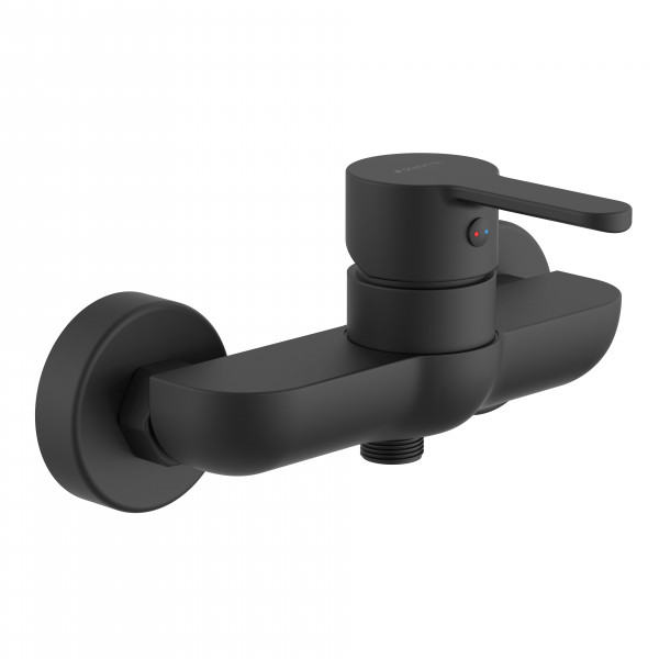 DENVER Shower mixer, black matt
