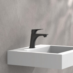 BOSTON Wash basin mixer, black matt