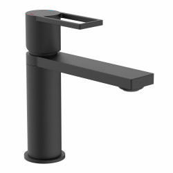 MANHATTAN Wash basin mixer, Black matt
