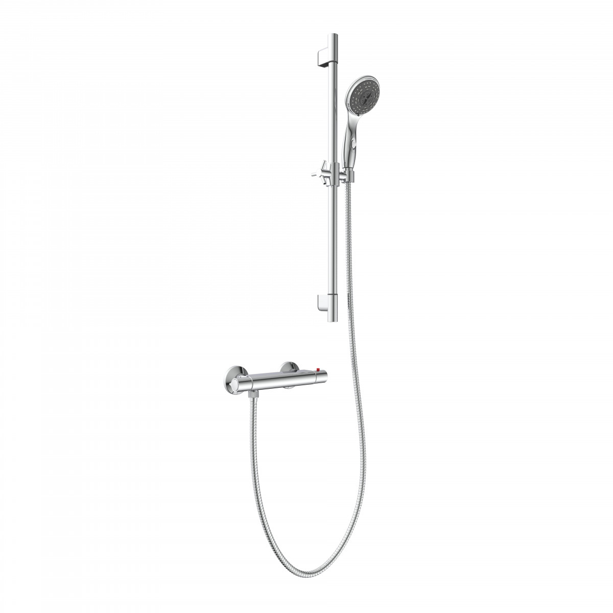 AQUA 2 SAFE Mitigeur thermostatique de douche, Chromé