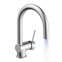 STELLA LED Sink mixer, chrome