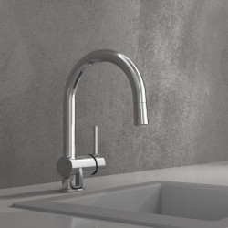 STELLA LED Sink mixer, chrome