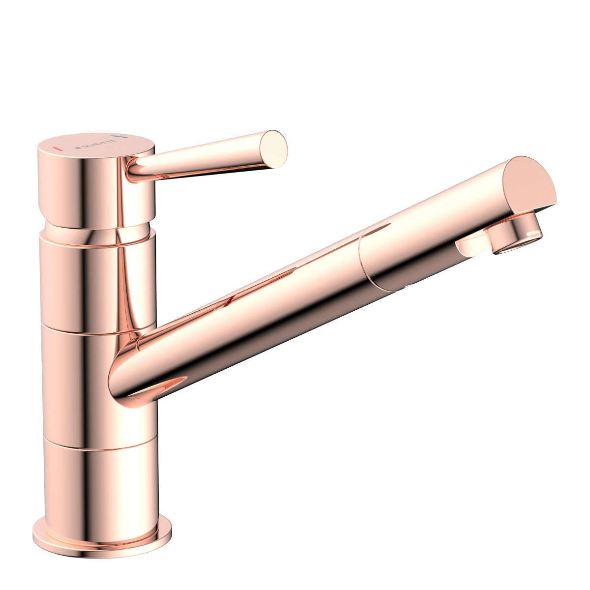 CORNWALL Sink mixer, copper look