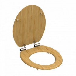 Bamboe WC-Bril NATURAL BAMBOO met Valrem