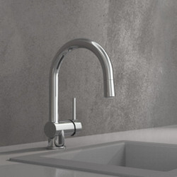 STELLA LED Sink mixer, chrome