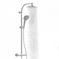 MADURA FRESH Set de douche à l'envers avec mitigeur thermostatique, Chromé