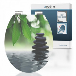 MDF High Gloss WC-Sitz OASIS, mit Absenkautomatik