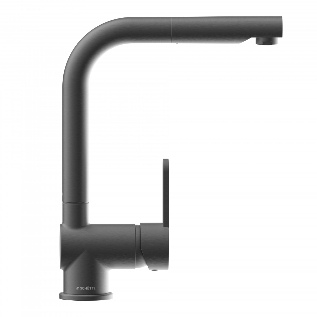 LONDON mitigeur cuisine avec bec extractible, graphite mat