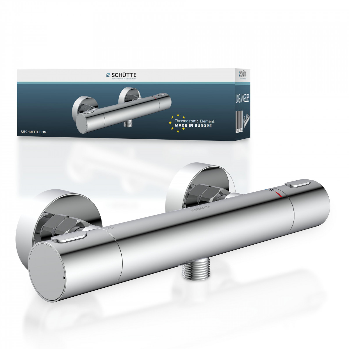 LOS ANGELES Thermostatic shower mixer, Chrome