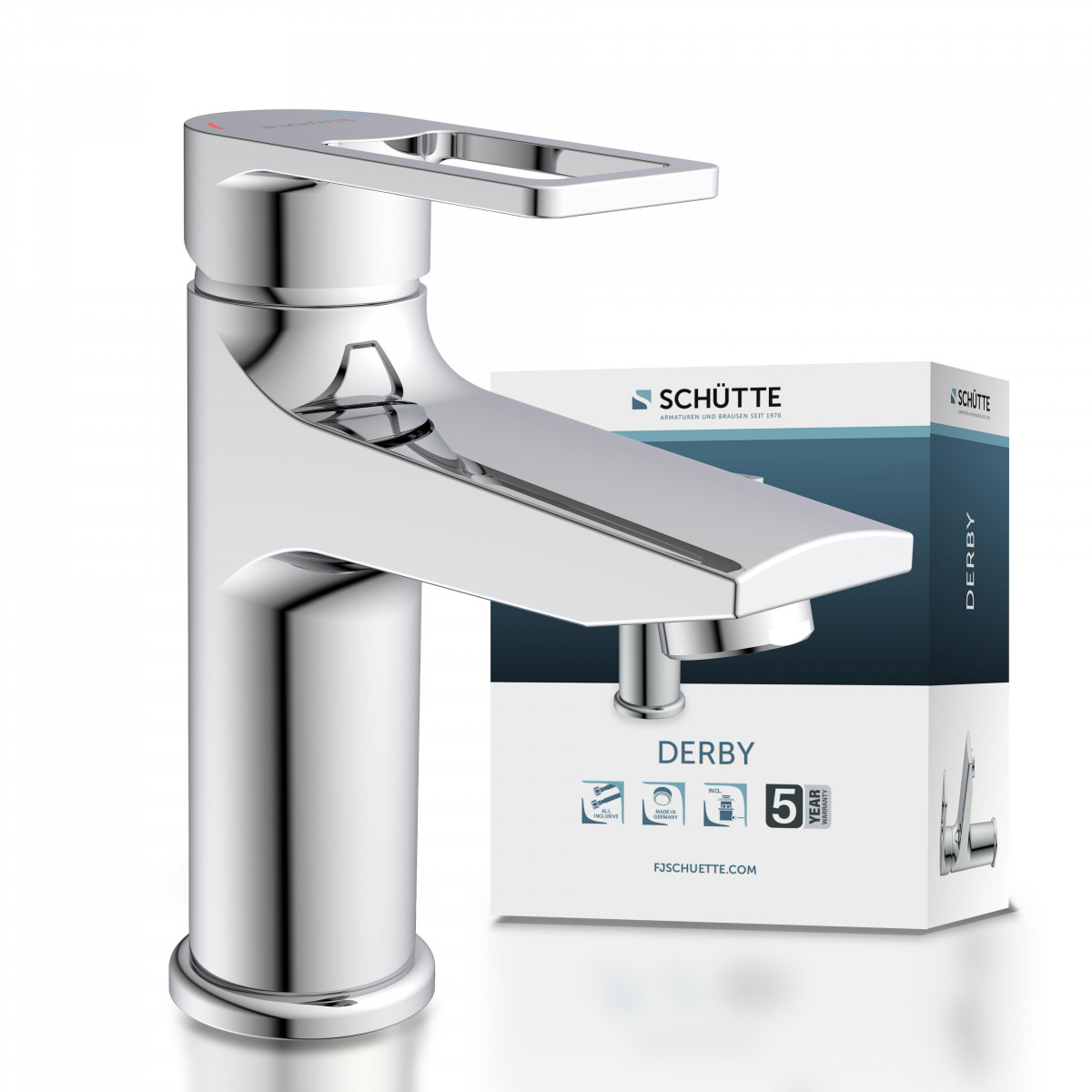 DERBY Wash basin mixer, Chrome