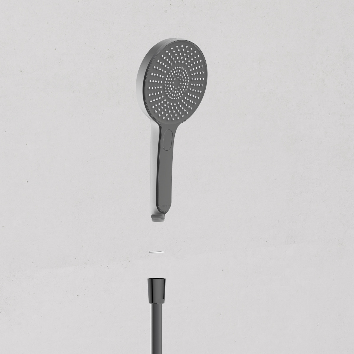 KARIBIK Shower rail set, Graphite matt