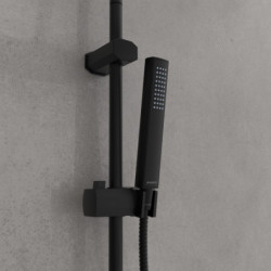 SCHÜTTE TOKYO Set de douche à l'envers, noir mat