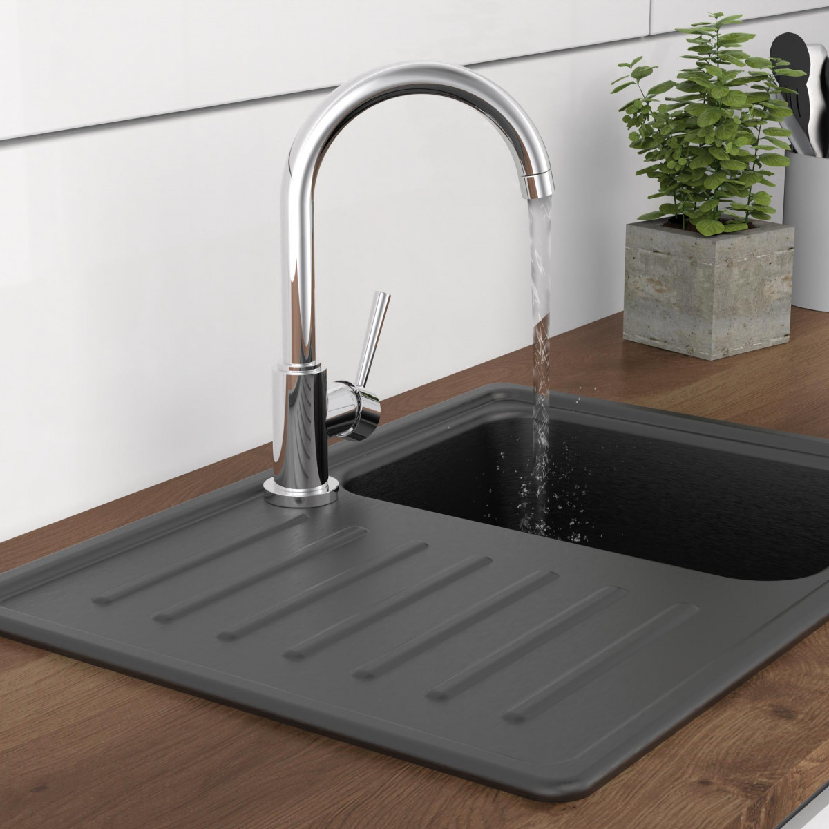 CORNWALL Spültischarmatur, Niederdruck, Chrom