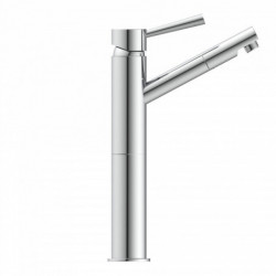 CORNWALL Wash basin mixer, chrome, with high body