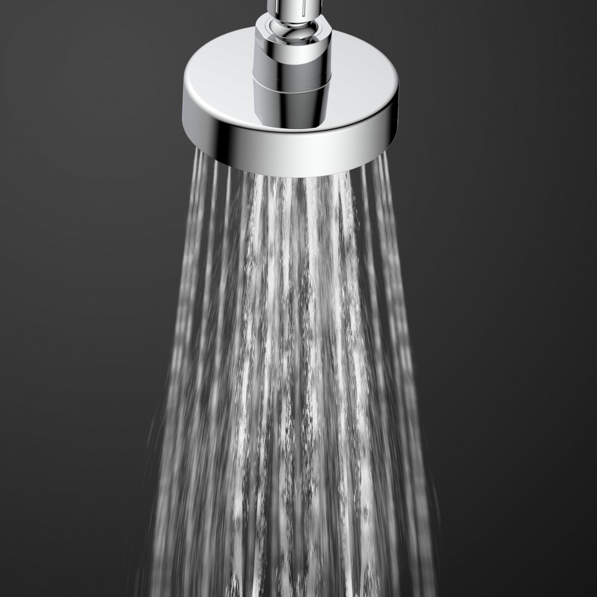 LEON Head shower, Chrome