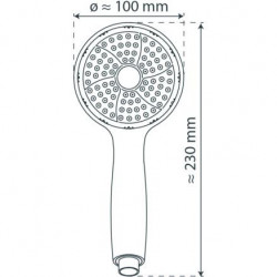 GENUA Hand shower, chrome