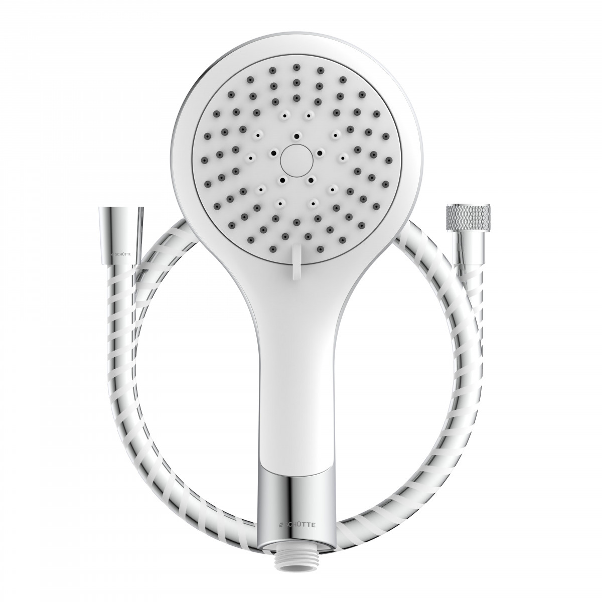 BROADWAY Handdouche set, Chroom/wit