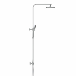 GRAN CANARIA Überkopf-Brauseset mit Thermostatarmatur, Chrom