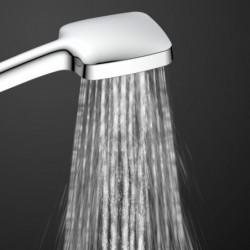 GRAN CANARIA Überkopf-Brauseset mit Thermostatarmatur, Chrom