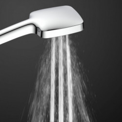 GRAN CANARIA Überkopf-Brauseset mit Thermostatarmatur, Chrom