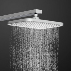 GRAN CANARIA Überkopf-Brauseset mit Thermostatarmatur, Chrom