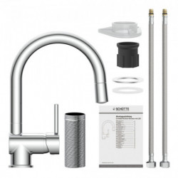 STELLA LED Sink mixer, chrome