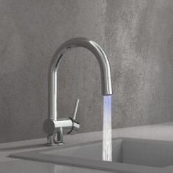 STELLA LED Sink mixer, chrome