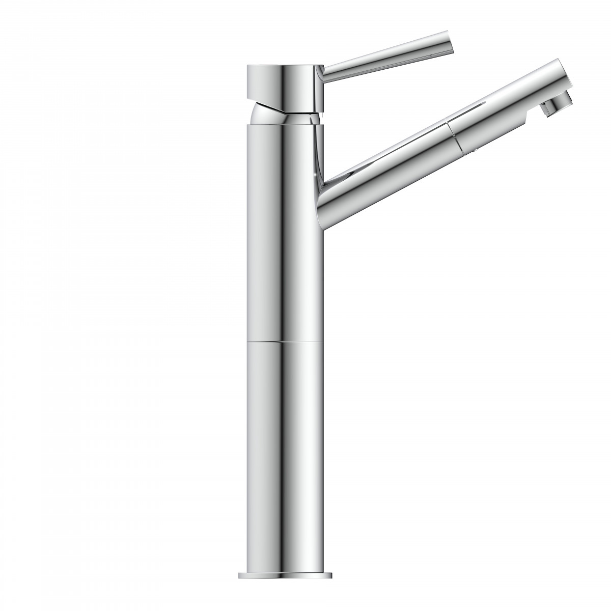 CORNWALL Wash basin mixer, chrome, with high body
